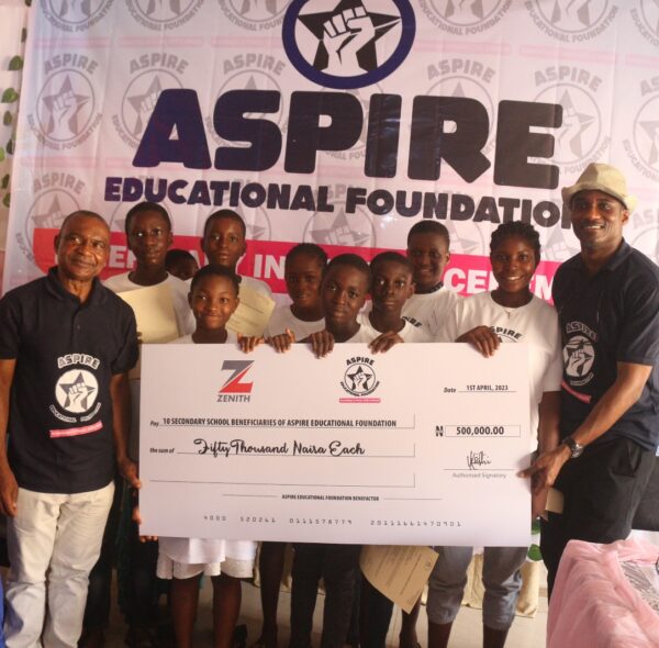 Aspire Educational Foundation Sponsors Youths in Ugep, Yakurr Local Government, Cross River State